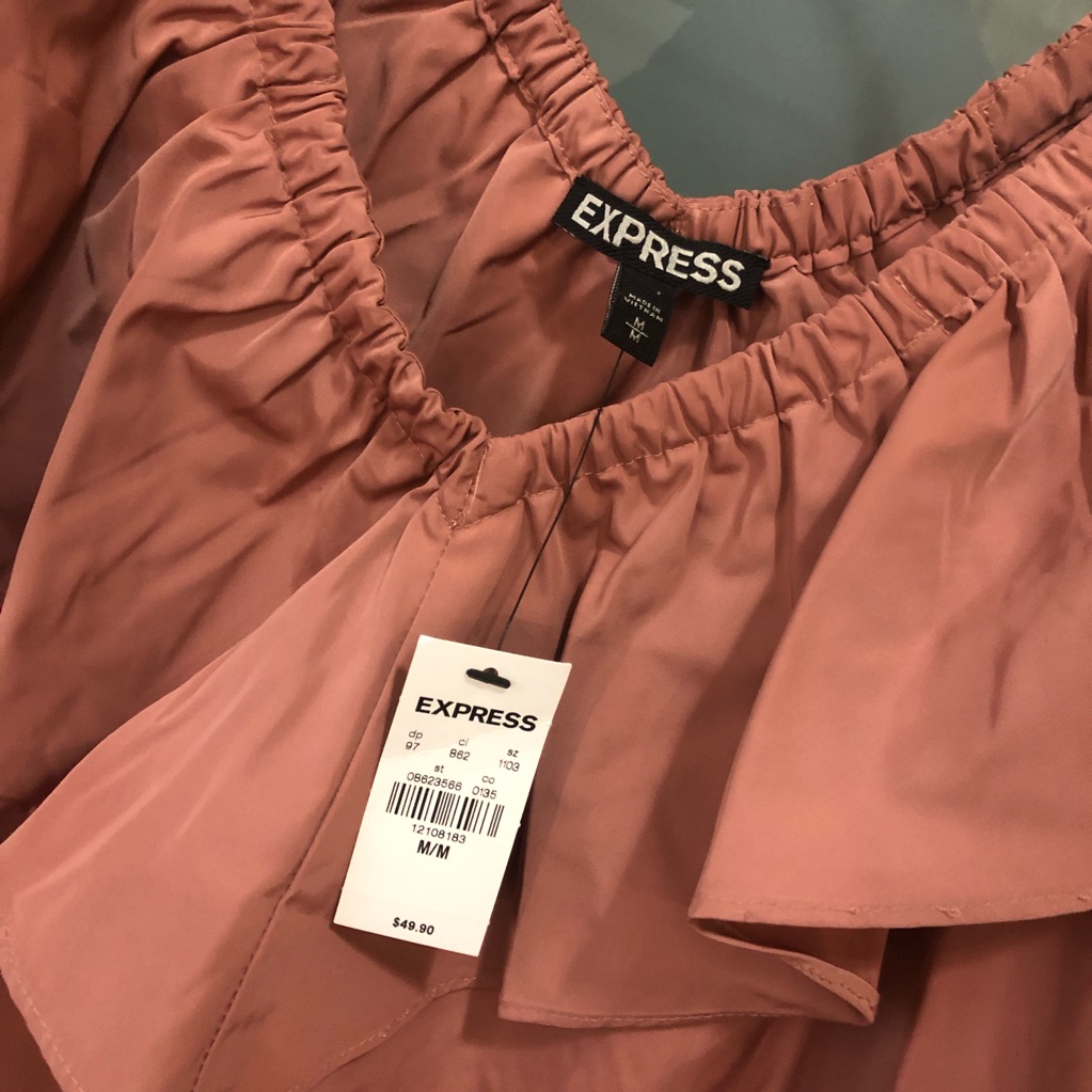 Express Ruffle Top